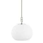Product Image 1 for Ingels 1-Light Small Pendant - Polished Nickel from Hudson Valley