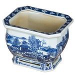 Product Image 5 for Blue & White Porcelain Landscape Foot Bath from Legend of Asia