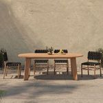 Product Image 9 for Delta Oval Outdoor Dining from Moe's