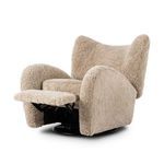 Product Image 18 for Amelie Beige Shearling Swivel Recliner from Four Hands
