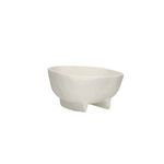 Smallest bowl from side highlighting its compact size and two feet support