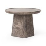 Product Image 2 for Zane Warm Grey Marble End Table from Four Hands