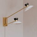 Product Image 2 for Whitley 2 Light Wall Sconce Plug In from Mitzi
