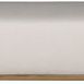 Modular sectional square bumper in Jackpot Chalk upholstery with clean square silhouette and wooden base