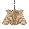 Product Image 6 for Annabelle Natural Hyacinth Large Pendant from Currey & Company