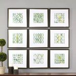Product Image 1 for Uttermost Metric Links Geometric Art, S/9 from Uttermost