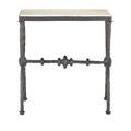 Product Image 5 for Agora White Travertine Side Table from Currey & Company