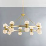 Product Image 5 for Grafton 16-Light Chandelier - Aged Brass from Hudson Valley