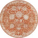 Product Image 1 for Avant Garde Woven Brick Red / Olive Rug - 6'7" Round from Surya