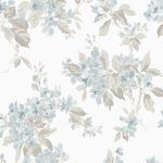 Product Image 3 for Laura Ashley Apple Blossom Duck-Egg Floral Wallpaper from Graham & Brown