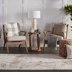 Product Image 5 for Pembroke White/ Gray Striped Polyester Throw Pillow from Jaipur 