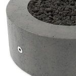 Product Image 3 for Damian Outdoor Fire Table - Pewter Concrete from Four Hands