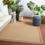 Product Image 4 for Vibe by Pareu Indoor/ Outdoor Border Beige/ Light Brown Rug from Jaipur