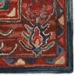 Product Image 3 for Vibe By Cinnabar Handmade Medallion Red/ Blue Rug from Jaipur 