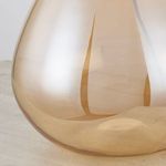 Product Image 2 for Thea Champagne Amber Glass Table Lamp from Mitzi