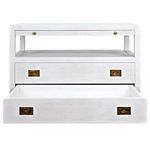 Product Image 2 for 2 Drawer Side Table With Sliding Tray from Noir
