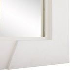 Product Image 3 for Safra White Gesso Wooden Mirror from Arteriors