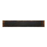 top view displaying distressed wood plank finish with natural grain patterns