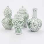 Product Image 6 for Celadon Dragon Lotus Globular Vase from Legend of Asia