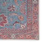 Product Image 15 for Ravinia Oriental Blue / Pink Runner Rug from Jaipur 