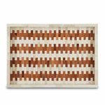 Product Image 4 for Tia Wood & Bone Tray, Set of 2 from Currey & Company