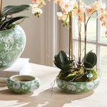 Product Image 7 for Imperial Lotus Low Pots, Set Of 2 from Napa Home And Garden