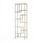 Product Image 6 for Helena Brass Bookcase from Four Hands