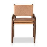 Product Image 4 for Bamba Wood-Framed Brown Leather Dining Chair from Four Hands