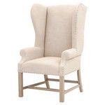 Product Image 6 for Chateau Arm Chair - Bisque French Linen from Essentials for Living