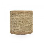 Product Image 1 for Woven Water Hyacinth Cylinder Stool from Zentique