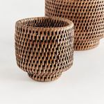 Product Image 2 for Burma Rattan Cachepots, Set Of 2 from Napa Home And Garden