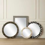 Product Image 8 for Niva Round Horn Wall Mirror from Currey & Company