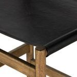 Product Image 19 for Kena Leather Black Bar Stool from Four Hands