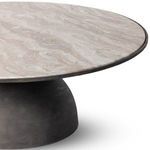Product Image 14 for Corbett Hammered Grey Large Aluminum Coffee Table from Four Hands