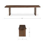 Product Image 15 for Lila Dining Bench from Moe's