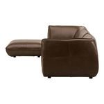 Zeppelin sectional view from the opposite side showing plush cushions and rounded armrest