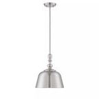 Product Image 3 for Berg Satin Nickel 1 Light Pendant from Savoy House 