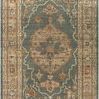 Product Image 1 for Reign Hand-Knotted Dark Green / Beige Rug - 2' x 3' from Surya