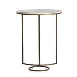 Product Image 1 for Emma Muted Bronze Steel Side Table from Gabby