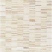 Max Sandstone Handmade Rug with a textured, no-pile geometric block pattern in soft beige and cream tones