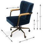 Product Image 2 for Brooks Swivel Chair from Sarreid Ltd.