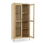 Product Image 7 for Aspen Curio Cabinet in Natural Brown from Classic Home Furnishings