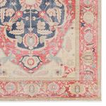 Product Image 5 for Kadi Medallion Red/ Blue Rug from Jaipur 
