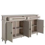 Product Image 6 for Isaac Wood Ribbed Long Cabinet from Gabby