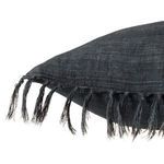 Product Image 3 for Majere Solid Navy Pillow from Jaipur 