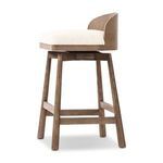 Product Image 10 for Cloris Thames Cream Swivel Bar + Counter Stool from Four Hands