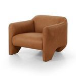 Product Image 19 for Daria Leather Upholstered Eucapel Cocoa Chair from Four Hands