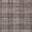 Modern flatweave area rug with a textured multi-tone graphite plaid pattern in neutral shades