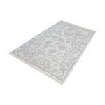Product Image 1 for Harappa Handknotted Wool Rug In Silver And Ivory from Elk Home