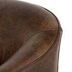 Product Image 6 for Quinton Round Swivel Accent Chair - Arvada Cigar from Four Hands